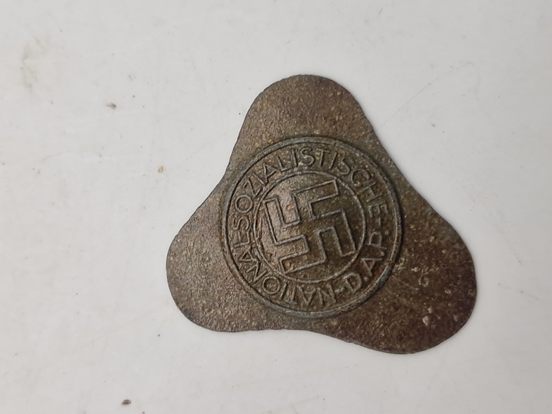 Originalt ikke færdiggjort DAP emblem - ww2