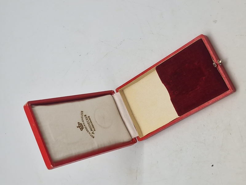 Original tildelingsæske for ridder dannebrog
