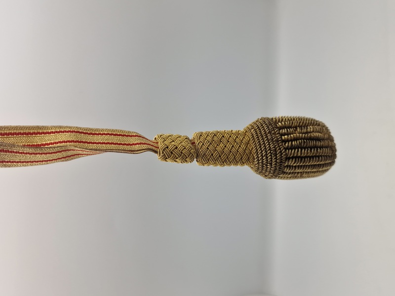 Original dansk marine portepé for for officers sabel model 1849