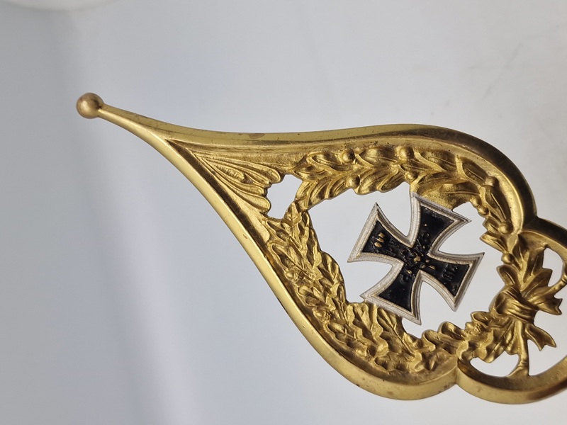 Original Tysk WW1 fanespids