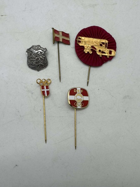 Samling Danske pin OL, Flyvning mm.