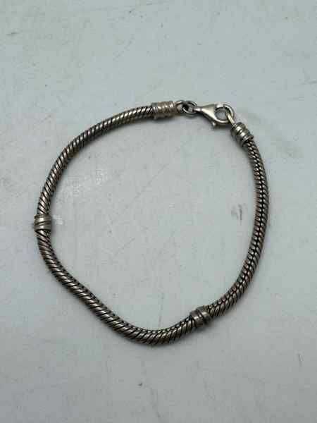 Pandora armbånd - sterlingsølv - 10,2 gram