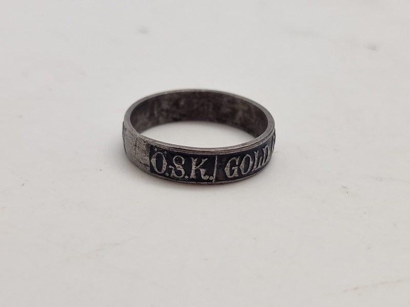 Original Tysk WW1 patriotisk fingering