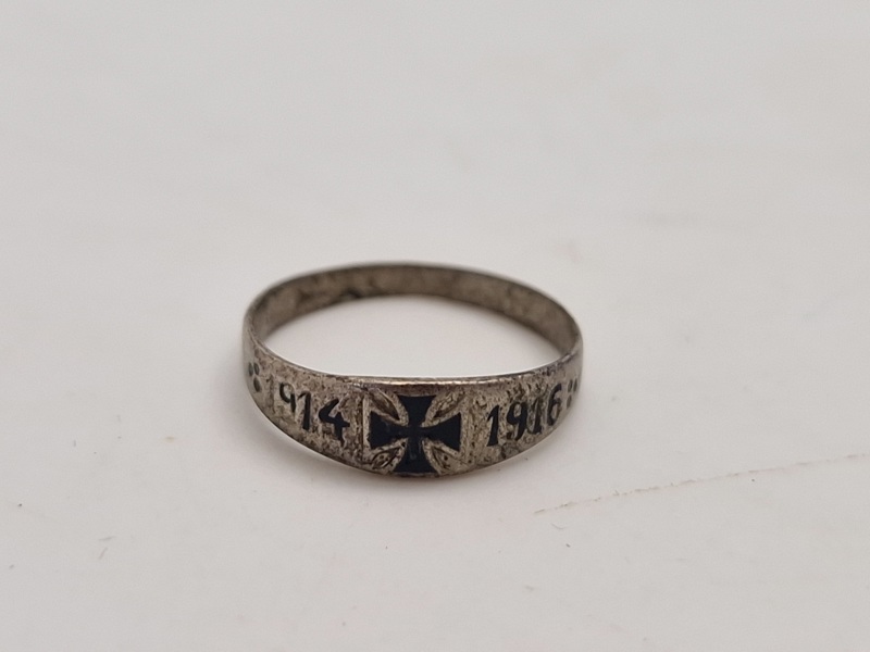 Original Tysk WW1 patriotisk fingering