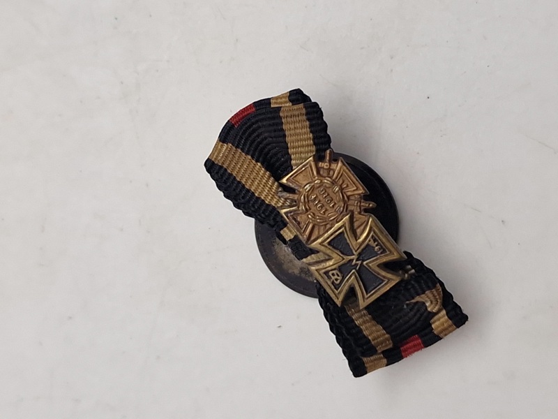 Original tysk bandspange, Eisernes kreuz und Ehrenkreuz des Weltkrieges