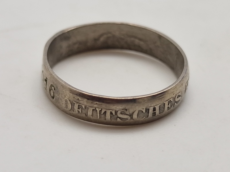 Original Tysk WW1 patriotisk fingering