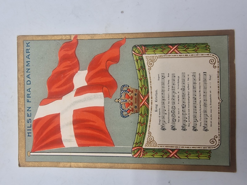 Postkort sendt fra Slagelse Rekrutskole