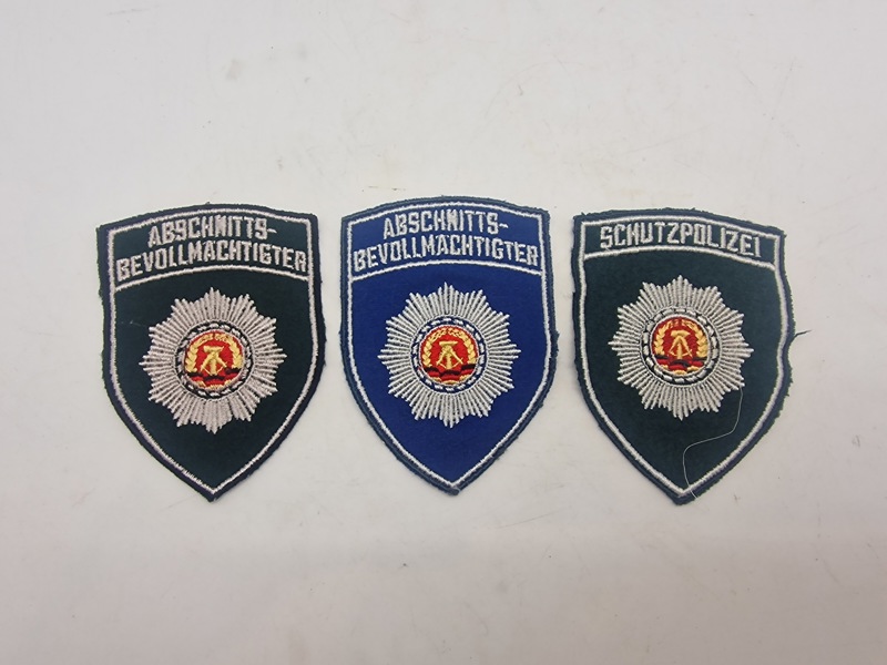 DDR politi patches