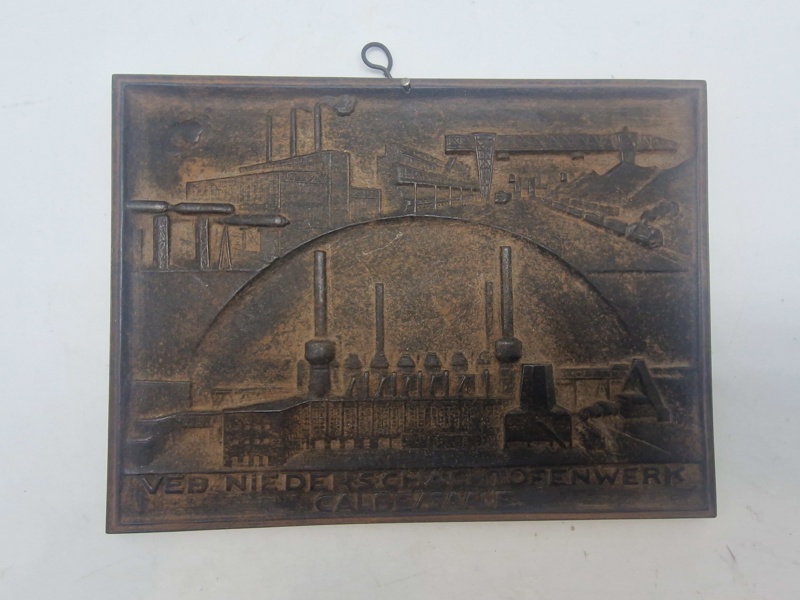 Original Tysk industri platte før 1945