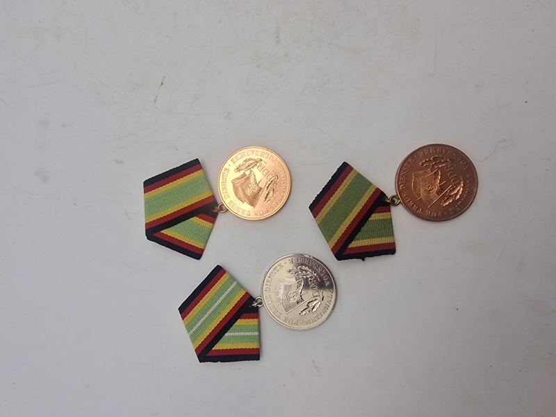 NVA Nationale Volksarmee medals. 1-2-3