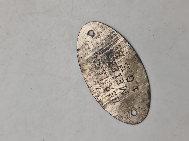 Originalt tysk volkstum id brik
