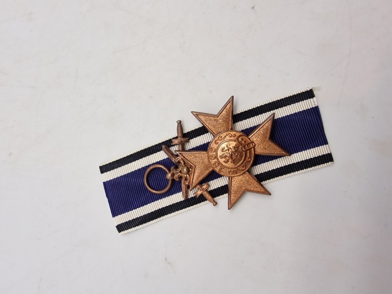 Originalt Bayern WW1, Militär Verdienstkreuz 3.Klasse am Band