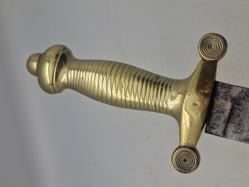 Originalt Sidevåben for fodfolk M/1854