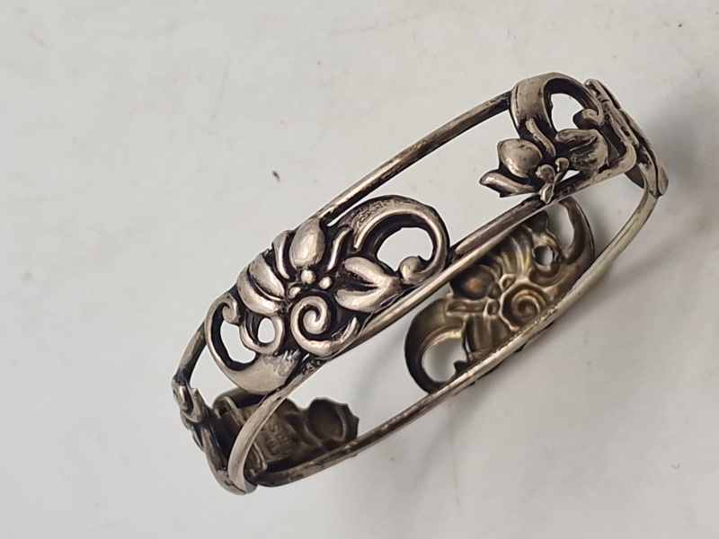 Dansk produceret armbånd - 830 sølv 
