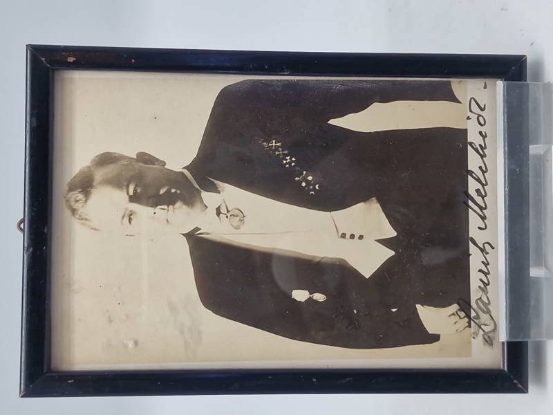 Original Lauritz Melchior autograf (1890-1973), en berømt dansk-amerikansk operasanger, der er kendt som en af de førende wagnertenorer i sin tid. 