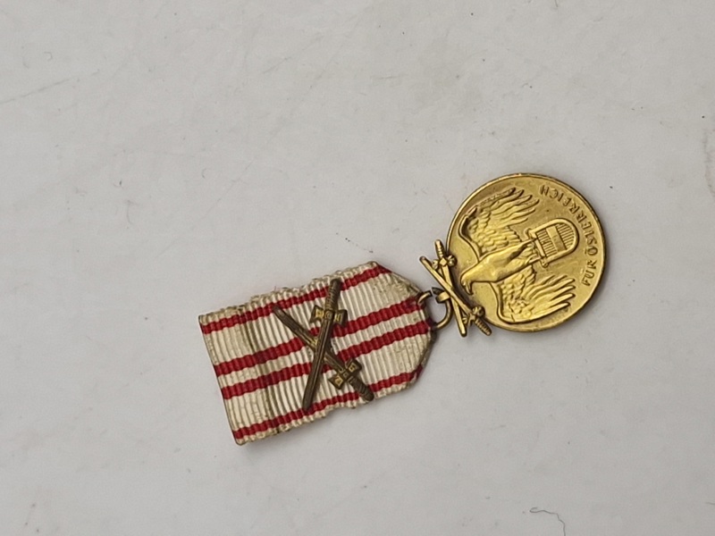 Original WW1 østrisk krigsminnemedalje(Kriegserinnerungsmedaillie)