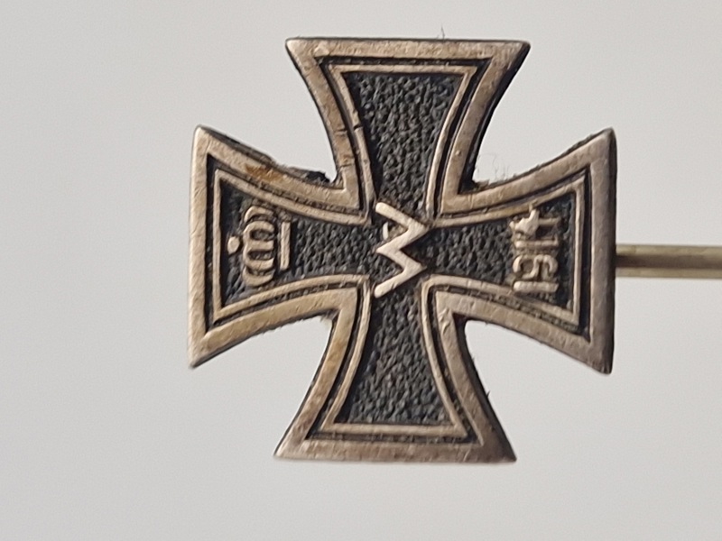 Original tysk patriotisk pin - ww1