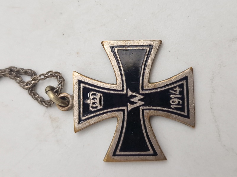Original tysk patriotisk halskæde - ww1