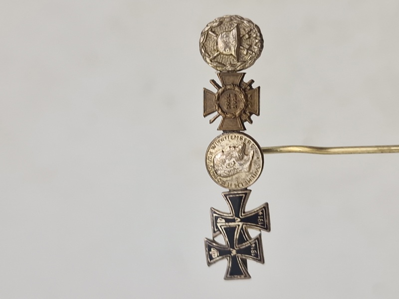 Original tysk miniature nål - ww1 