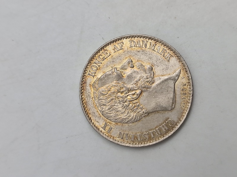 2 Kr 1875 sølv 