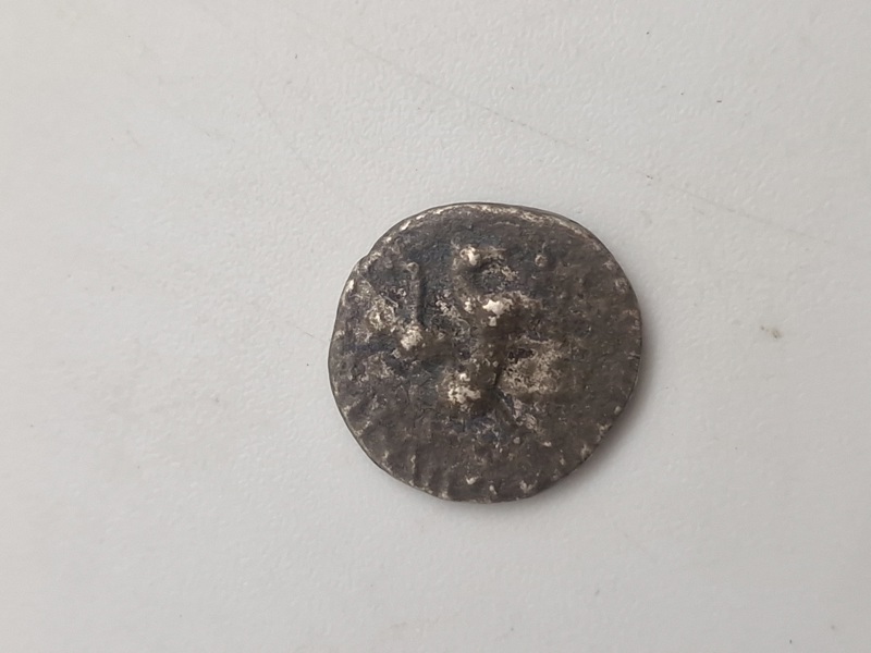 Original Sølv tetradrachin under Axes II konge af Bactria 35 BC 