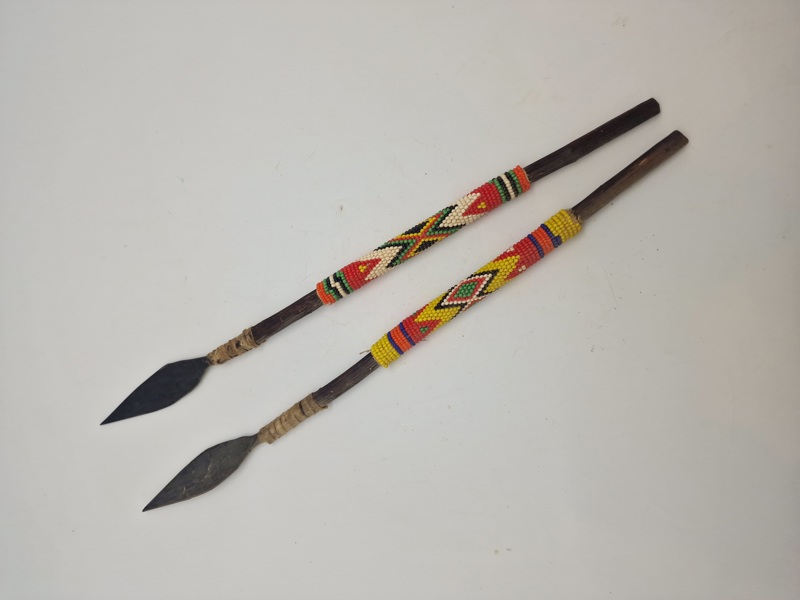Originale afrikanske jagtspyd 