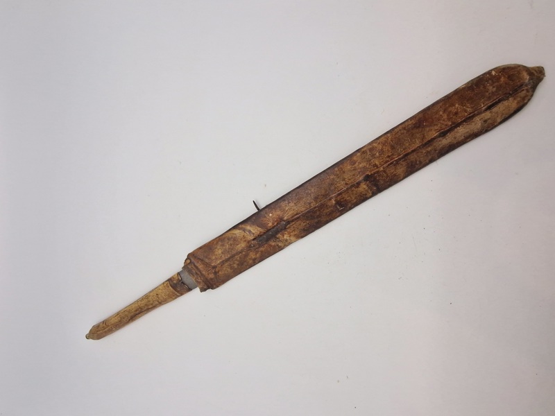 Original afrikansk jagtmachete 