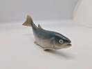 Kgl porcelænsfigur 'Fisk`(nr. 136) fra Royal Copenhagen.