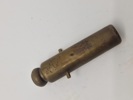 Messingkanon og 2 stk 20 mm maskinkanon hylstre (ww2) 