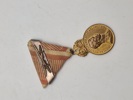 Original østrig-ungarsk militærfortjenstmedalje, også kendt som Signum Laudis medaljen