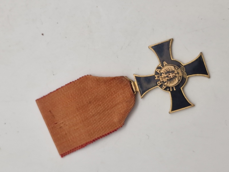 Originalt WWII ITALIAN 11TH ARMY CROSS MEDAL 