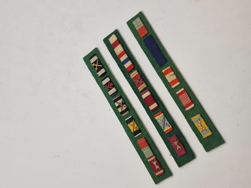 Samling originale tyske bandspanger