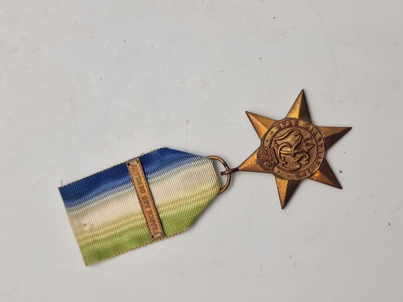 Original Atlantic star med France and Germany bar 
