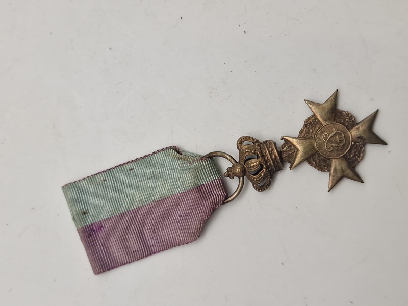 Original Belgian Royal Philanthropic Society Medal