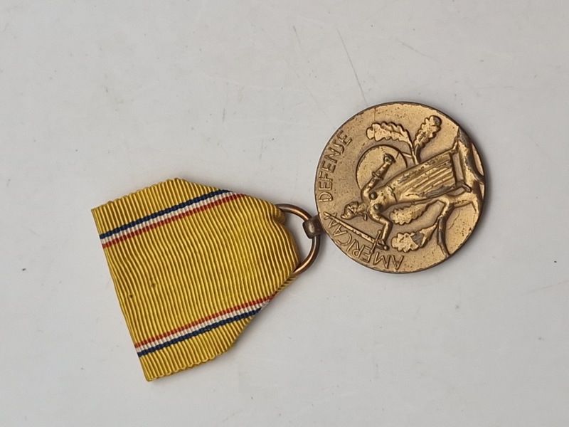 Original American WW2  Defense Service Medal