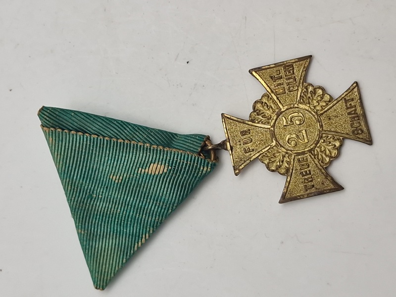 Original tysk 25 års veteran medalje 