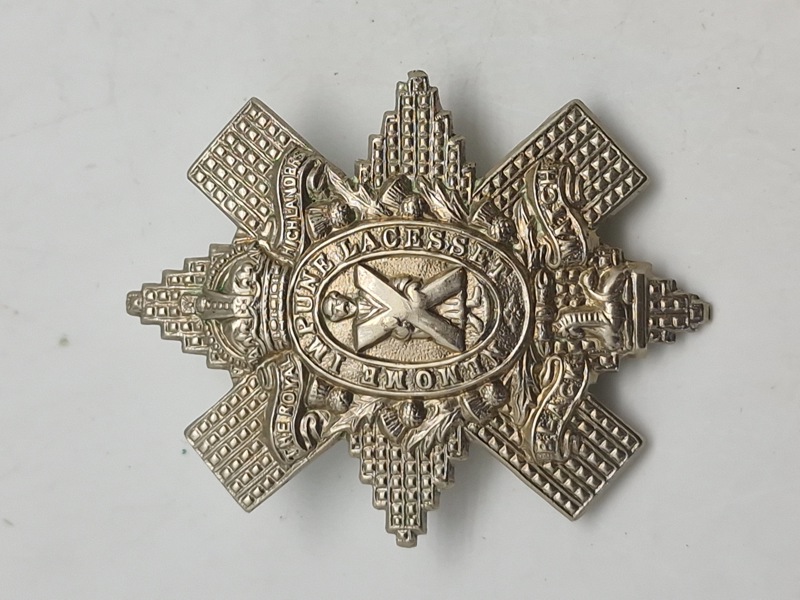 Originalt Skotsk WW1/WW2 regimentsmærke 