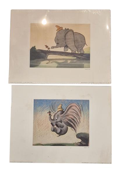 DUMBO 1941  STORY SKETCH FROM FILM DUMBO DISNEY 4890 GET UP FLYING SPEED
