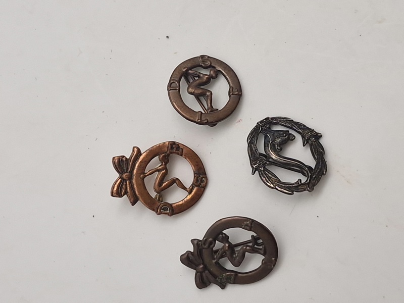 Originale Svenske sportsmærke tildelt i Den Danske brigade WW2 