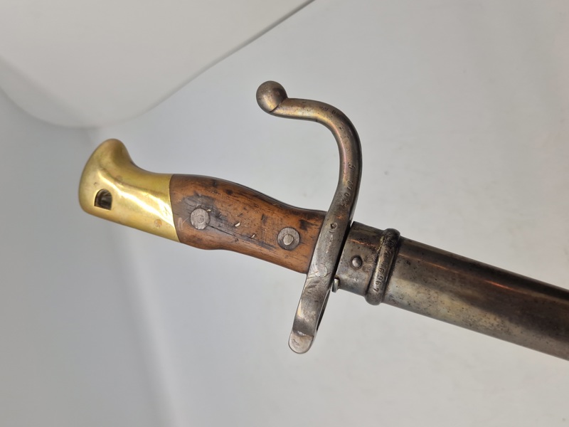 Original ekstremt sjælden forsøgs bajonet model 1874 “Graz” 