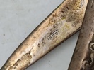 Druesaks af 830 sølv 