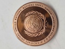 Original 1972 United Nations Peace Medal Solid Bronze