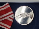 Original medalje fra De Danske Forsvarsbrødre med æske 