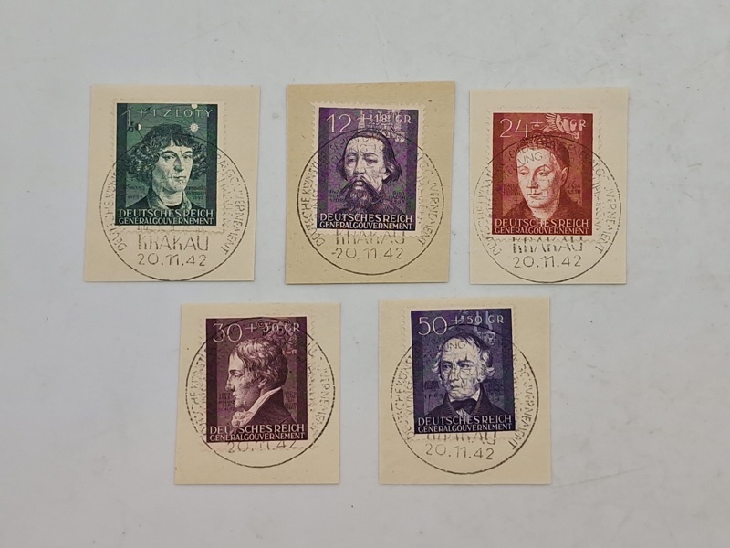 Originale tyske ww2 frimærker