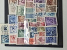 Samling originale tyske ww2 frimærker 