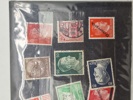 Samling originale tyske ww2 frimærker 