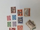 Samling originale tyske ww2 frimærker 