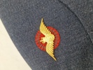 Dansk Officers skråhue Flyvevåbenet 