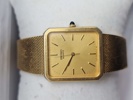 Originalt Seiko ur med æske og papirer 