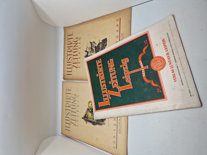 Originale eks af det tyske blad ILLUSTRIRTE ZEITUNG LEIPZIG - ww2